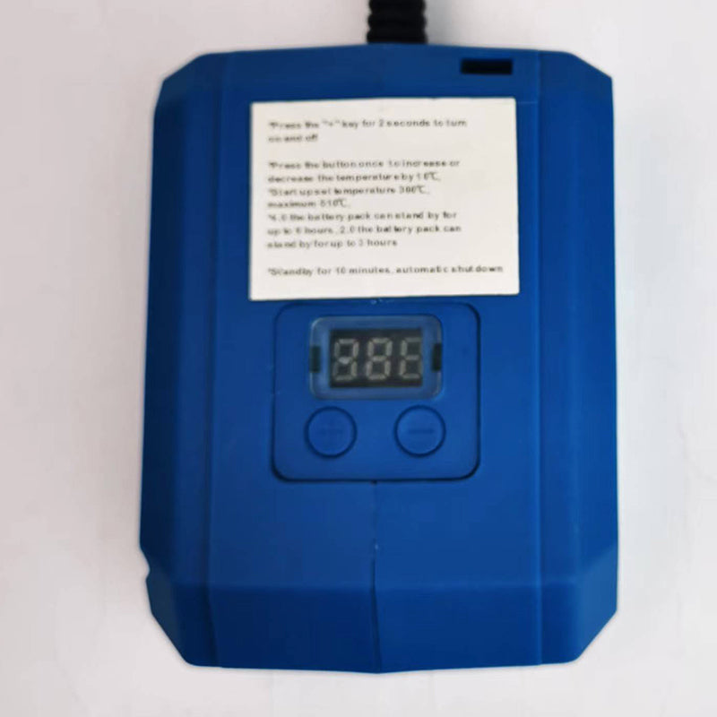 Draadloze Soldeerbout 20V - in gebruik